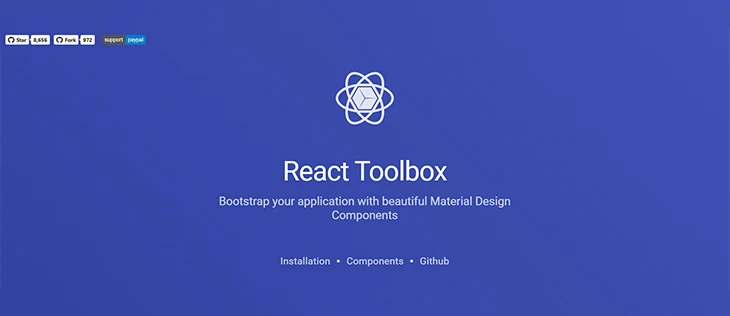 React Toolbox